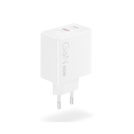 Lenovo Dual USB-C GaN Charger 2× USB-C 65W