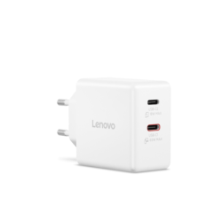 Lenovo Dual USB-C GaN Charger 2× USB-C 65W