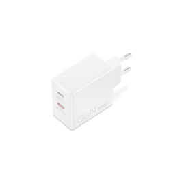 Lenovo Dual USB-C GaN Charger 2× USB-C 65W
