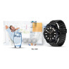 Smartwatch VELTORI VT150-1 with Silicone Strap + Black Bracelet / black