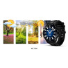 Smartwatch VELTORI VT150-1 with Silicone Strap + Black Bracelet / black