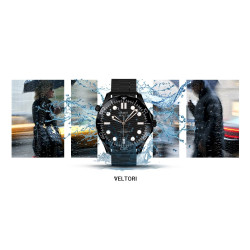 Smartwatch VELTORI VT150-1 with Silicone Strap + Black Bracelet / black