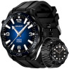 Smartwatch VELTORI VT150-1 with Silicone Strap + Black Bracelet / black