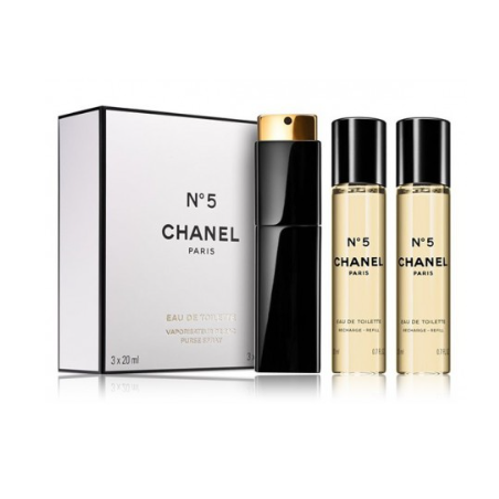 Chanel No.5 Perfume EDT 3 x 20 ml