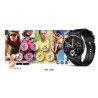Smartwatch VELTORI VT160-1 Silicone Strap / black