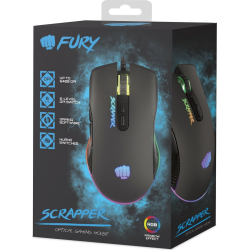 Fury Scrapper Gaming Wired Gaming Mouse 6400 DPI