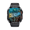 Smartwatch VELTORI VT200-1 with Silicone Strap / black