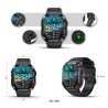Smartwatch VELTORI VT200-1 with Silicone Strap / black