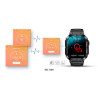 Smartwatch VELTORI VT200-1 with Silicone Strap / black