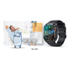 Smartwatch VELTORI VT200-1 with Silicone Strap / black