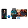 Smartwatch VELTORI VT200-1 with Silicone Strap / black