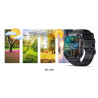 Smartwatch VELTORI VT200-1 with Silicone Strap / black