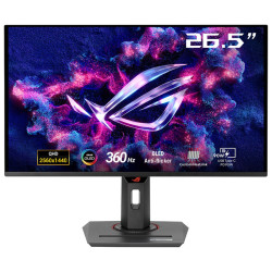 ASUS ROG Strix OLED XG27ACDNG kompiuterio monitorius 67,3 cm (26.5") 2560 x 1440 pikseliai Quad HD QD-OLED Juoda