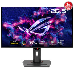 ASUS ROG Strix OLED XG27ACDNG kompiuterio monitorius 67,3 cm (26.5") 2560 x 1440 pikseliai Quad HD QD-OLED Juoda