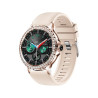 VELTORI Smartwatch VT320-1 with Gold Bracelet + Pink Silicone Strap / gold