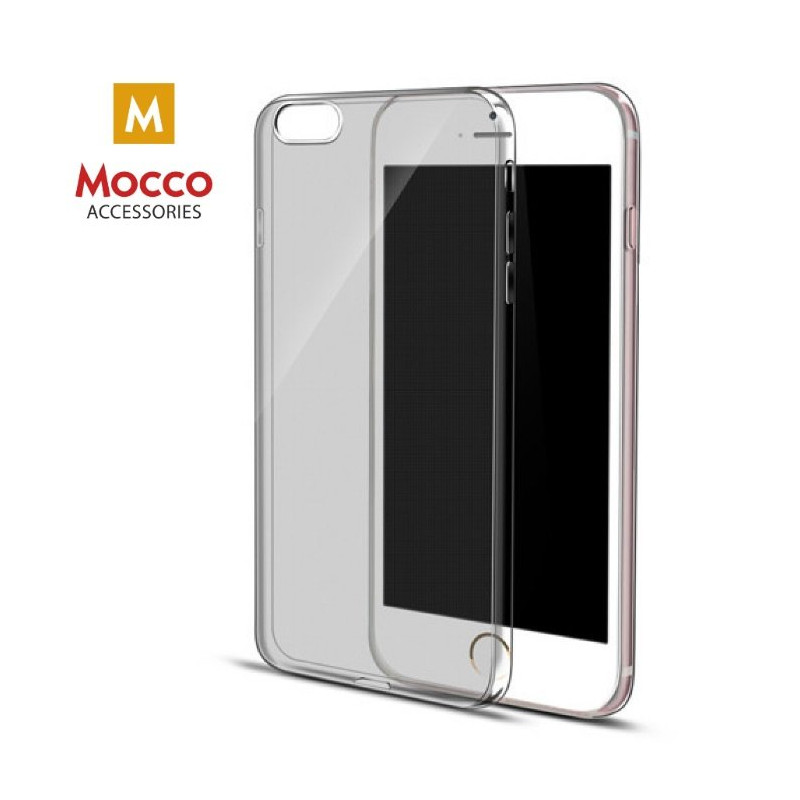 Mocco Ultra Back Case 0.3 mm Silicone Case for Huawei P8 Transparent-Black