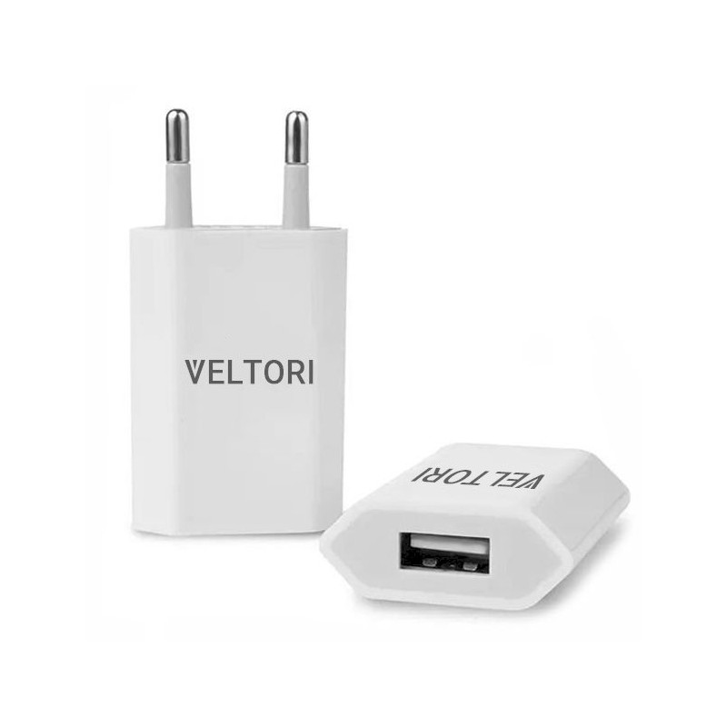 VELTORI POWER ON USB Smartwatch Charger 5V 1A VTL1 / white