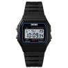 Skmei 1412BKWT Watch / black/white