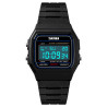 Skmei 1412BKWT Watch / black/white
