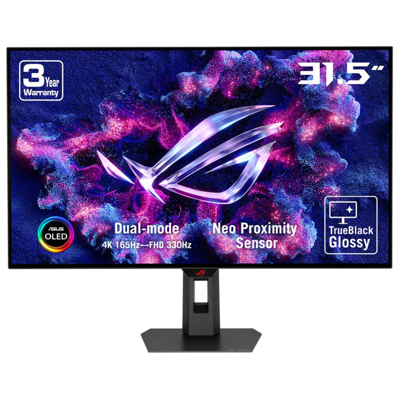 ASUS ROG Strix OLED XG32UCWG kompiuterio monitorius 80 cm (31.5") 3840 x 2160 pikseliai 4K Ultra HD Juoda
