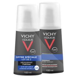 Vichy Homme Deodorant 24H / 2 x 100 ml