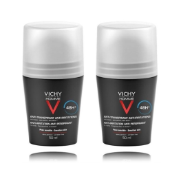 Vichy Homme Antiperspirant 48H / 2 x 50 ml