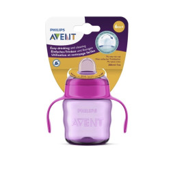 Philips Avent Easy Sip Baby’s Training Cup 6m+ 200ml Pink