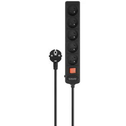 Savio LZ-17 Power Strip 5 sockets 3m