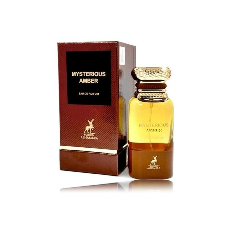 Maison Alhambra Mysterious Amber Perfume EDP 80 ml