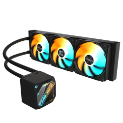 GIGABYTE GAMING 360 Procesorius Universalusis skystinis aušintuvas 12 cm Juoda 1 vnt