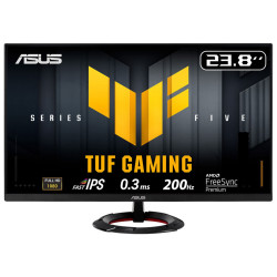 ASUS TUF Gaming VG249Q5R kompiuterio monitorius 60,5 cm (23.8") 1920 x 1080 pikseliai „Full HD“ LED Juoda