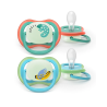 Philips Avent Ultra Air Night Baby Pacifiers 6-18m 2pcs