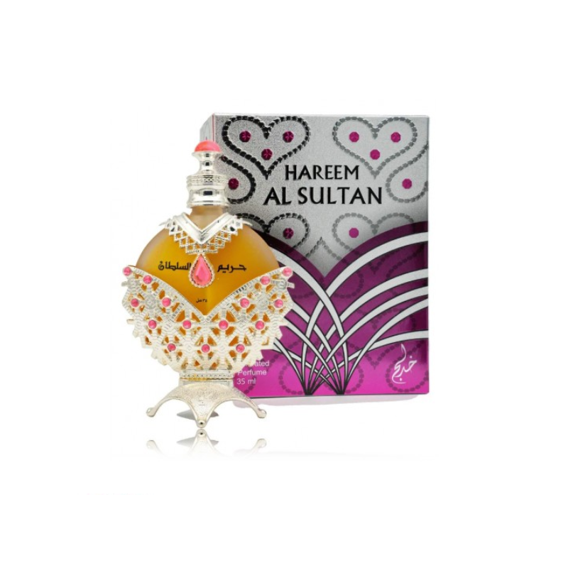 Khadlaj Hareem Al Sultan Silver Perfumed Oil CPO 35 ml
