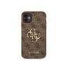 Guess PU 4G Metal Logo Case for iPhone 11 / Brown