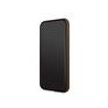 Guess PU 4G Metal Logo Case for iPhone 11 / Brown