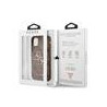 Guess PU 4G Metal Logo Case for iPhone 11 / Brown