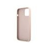 Guess PU 4G Metal Logo Case for iPhone 12/12 Pro / Pink