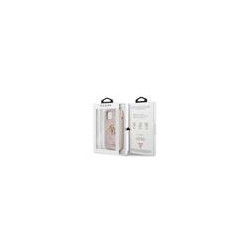 Guess PU 4G Metal Logo Case for iPhone 12/12 Pro / Pink