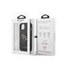 Guess PU 4G Metal Logo Case for iPhone 13 / Grey