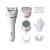 Philips 8000 series BRE730/10 epiliatorius 32 pincetai Rožinė, Balta