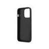 Guess PU 4G Metal Logo Case for iPhone 13 Pro Max / Grey