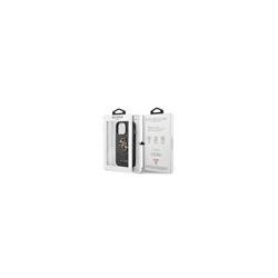Guess PU 4G Metal Logo Case for iPhone 13 Pro Max / Grey