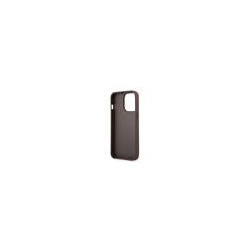 Guess PU 4G Metal Logo Case for iPhone 13 Pro / Brown