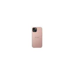 Guess PU Leather Saffiano Case for iPhone 14 Plus / Pink