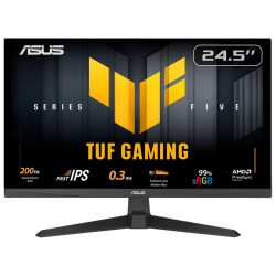 ASUS TUF Gaming VG259Q5A kompiuterio monitorius 62,2 cm (24.5") 1920 x 1080 pikseliai „Full HD“ LED Juoda