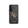 Guess PU 4G Metal Logo Case for Samsung Galaxy S23 / Grey