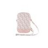Guess PU G Cube Wallet Phone Bag Zipper / Pink