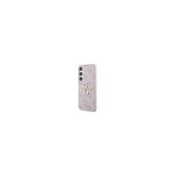 Guess PU 4G Metal Logo Case for Samsung Galaxy S24 / Pink