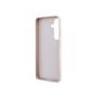 Guess PU 4G Metal Logo Case for Samsung Galaxy S24 / Pink