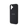 Guess PU Grained Classic Logo MagSafe Case for iPhone 16 / Black